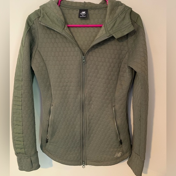 New Balance Women’s Heat Loft Jacket Green size Small - Picture 1 of 5
